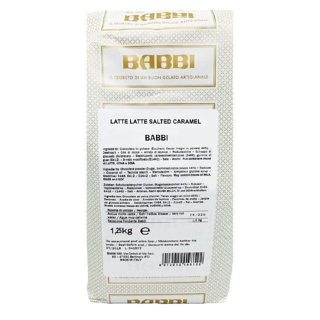 Obrázek produktu Lattelatte Salted Caramel (zmrzlina slaný karamel) 1,25 kg  x8