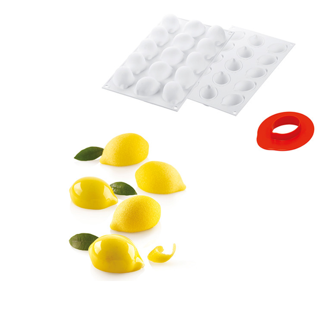 Obrázek produktu Forma silikon bílá: CITRONY 15x30ml (Limone & Lime 30)