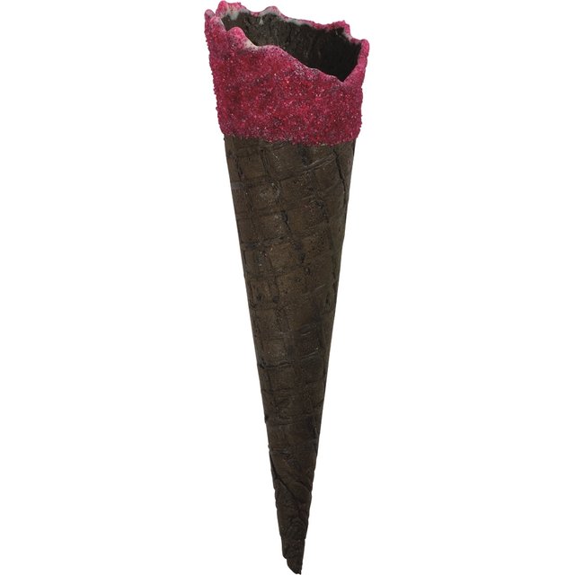 Obrázek produktu Kornouty černo-červené "Fizzy Red" 17,7x5cm Cialda LUNGA DARK RED 175 ks