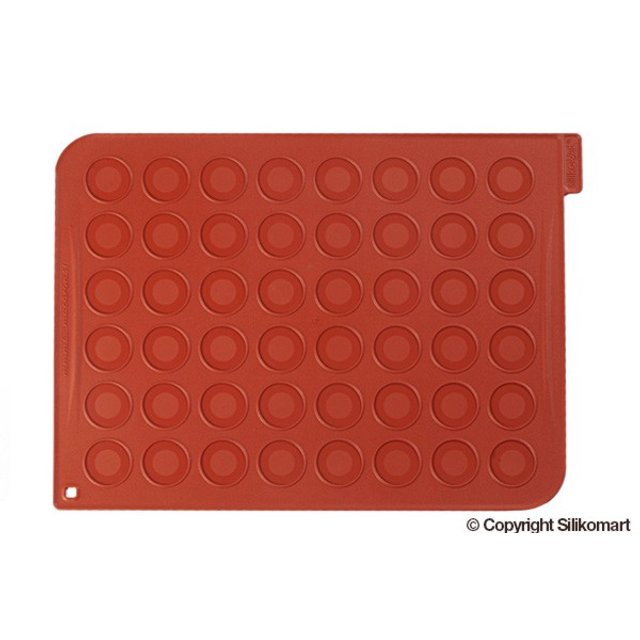Obrázek produktu Podložka silikon terakota: MAKRONKY 48x pr.3,5cm