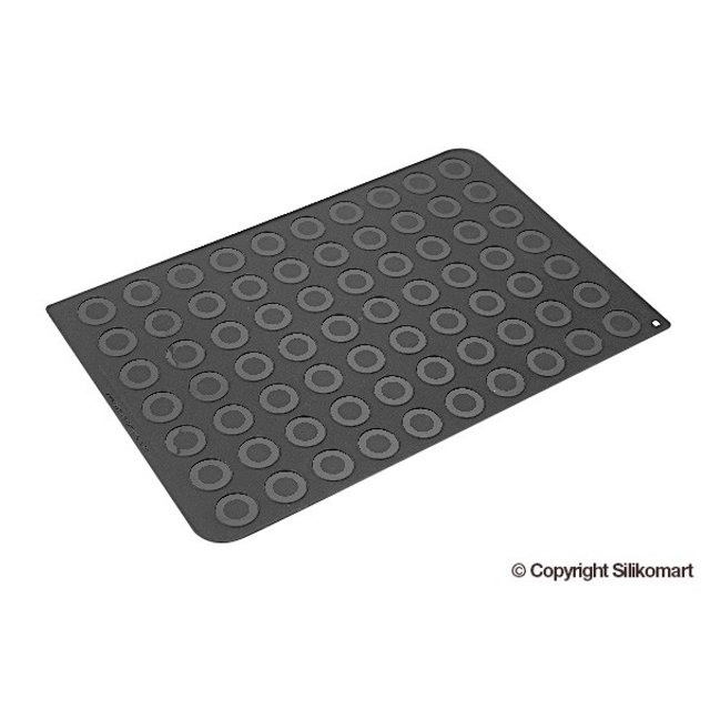 Obrázek produktu Podložka silikon černá: MAKRONKY 70x pr.4cm