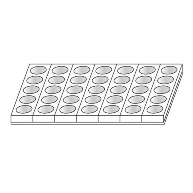 Obrázek produktu Forma na dezerty - MONOPORCE KOLEČKO pr.65mm v.40mm 35ks Martellato