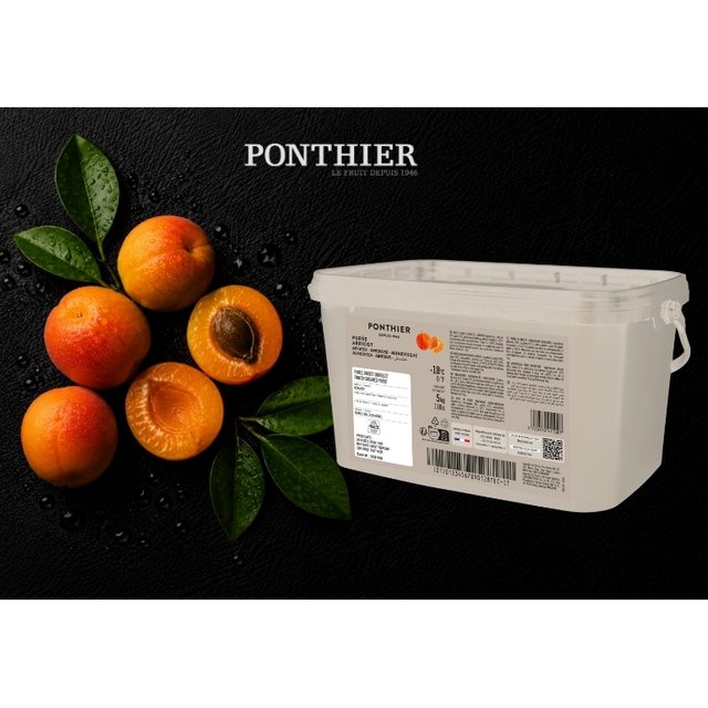 Obrázek produktu MRAŽENÉ PONTHIER pyré meruňka Bergeron 5 kg
