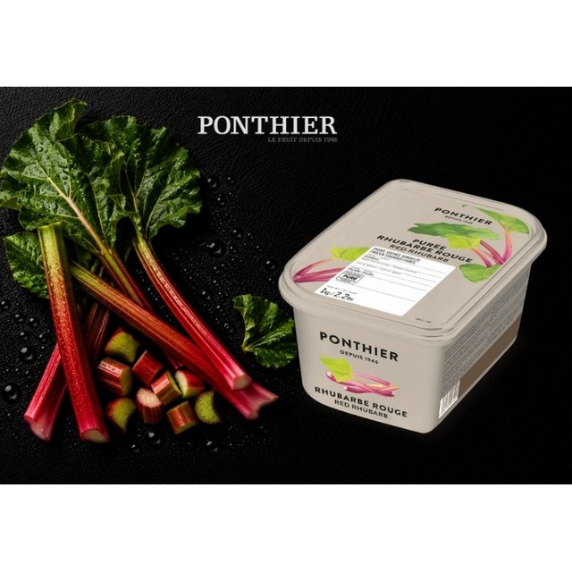 Obrázek produktu MRAŽENÉ PONTHIER pyré rebarbora Frambosa 1 kg