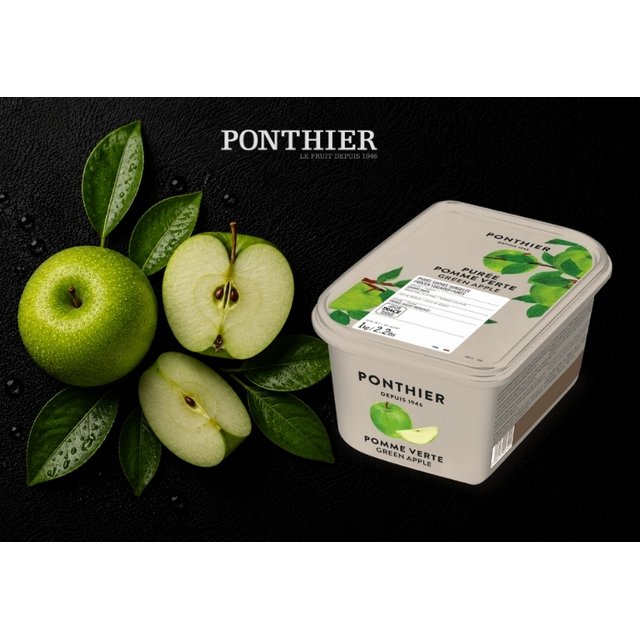 Obrázek produktu MRAŽENÉ PONTHIER pyré zelené jablko Granny Smith 1 kg