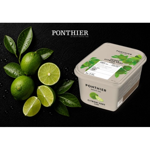 Obrázek produktu MRAŽENÉ PONTHIER pyré limeta 100% 1 kg