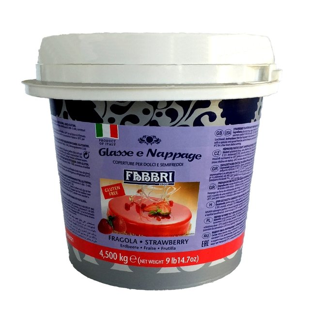 Obrázek produktu Nappage jahoda (glazé) 3x 4,5kg