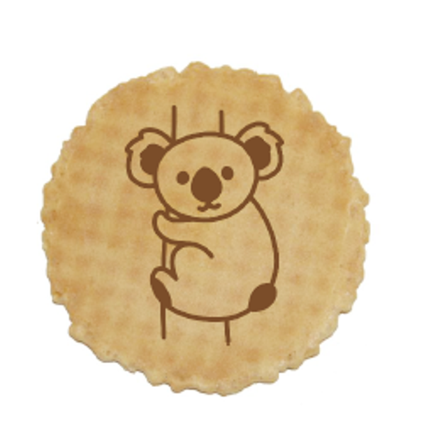 Obrázek produktu Oplatky ozdobné KOALA 1000ks/bal. LA CIALCON