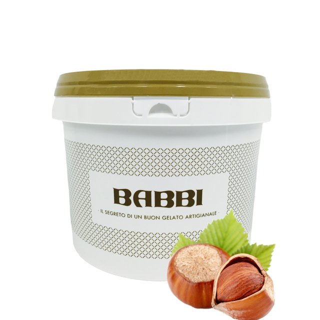 Obrázek produktu Pasta Nocciola Supremo Piemonte  (pasta lískový oříšek) 3kg Babbi