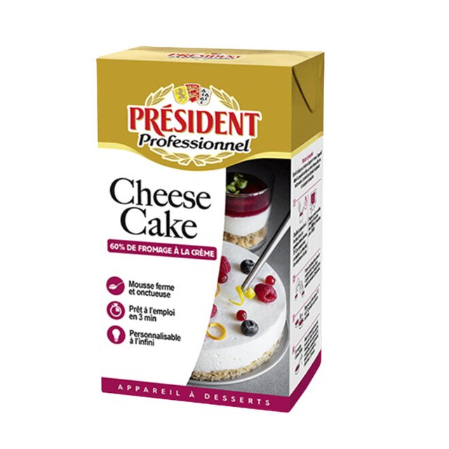 Obrázek produktu Krémová směs Cheese Cake 6x 1 l President professionnel