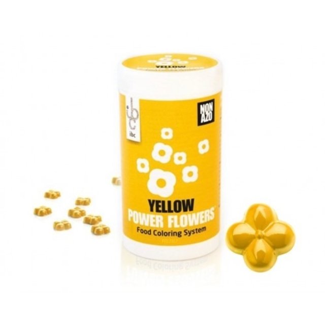 Obrázek produktu Kakaové máslo power flower bez AZO žluté 6x 50g CB