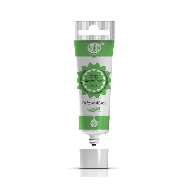 Obrázek produktu Barva gelová PROGEL- zářivě zelená BRIGHT GREEN 25g