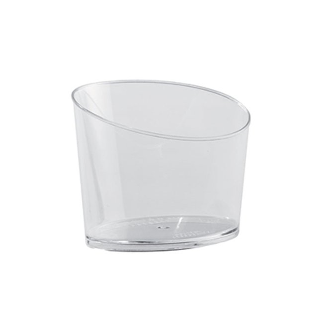 Obrázek produktu Kelímek plast 120 ml oválný čirý GREEK bal.100ks/krt.1 bal Martellato