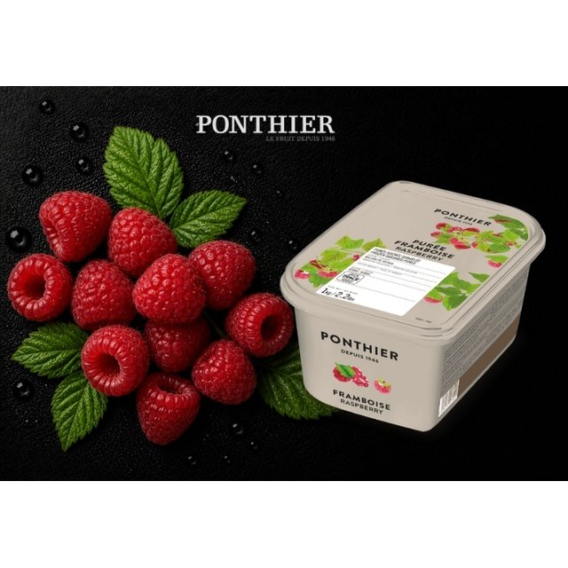Obrázek produktu MRAŽENÉ PONTHIER pyré malina Willamette & Mecker 1 kg