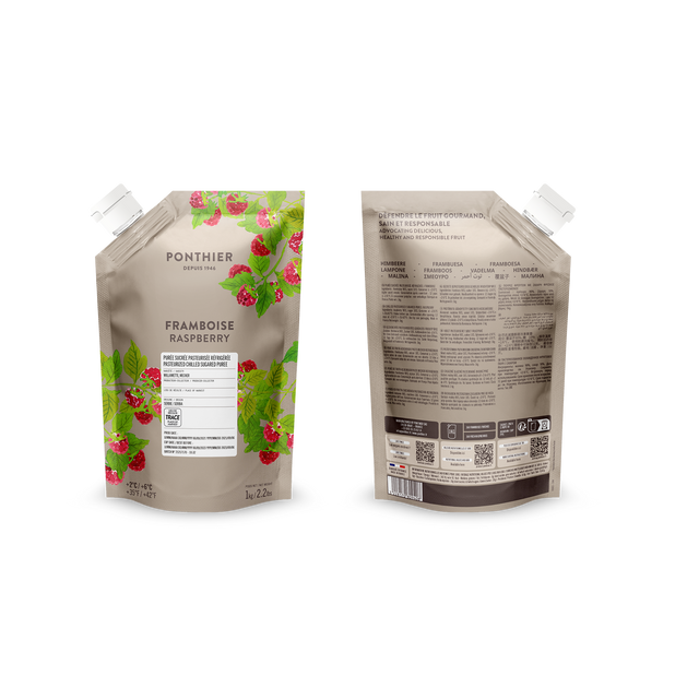 Obrázek produktu PONTHIER Pyré malina RASPBERRY 2,5kg x4