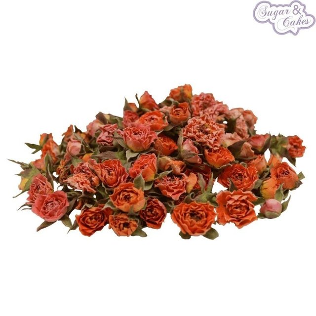 Obrázek produktu ROSIE ROSE - SUŠENÉ KVĚTY růže oranžové ORANGE SUNRISE 50g SA
