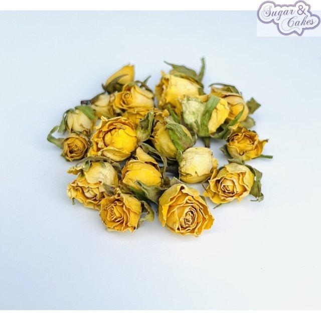 Obrázek produktu ROSIE ROSE - SUŠENÉ KVĚTY růže žluté WARM YELLOW 50g SA