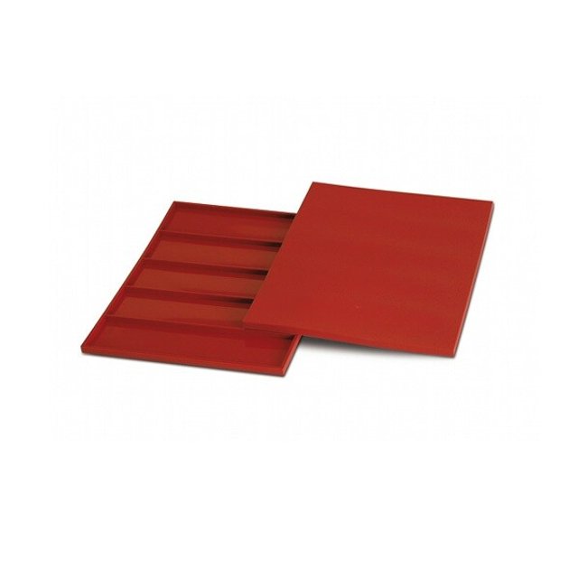 Obrázek produktu Forma silikon terakota: PLÁT OBDÉLNÍK 295x76mm v.10mm 5ks Silikomart