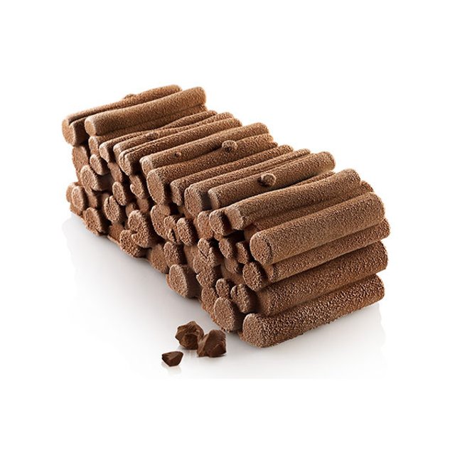 Obrázek produktu Forma silikon šedá: KIT WOODY 240x100mm v.82mm 1100ml Silikomart