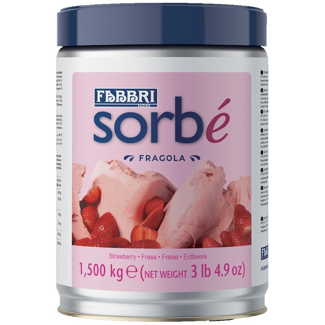 Obrázek produktu SORBÉ fragola (sorbet jahoda) 8x 1,5kg FABBRI