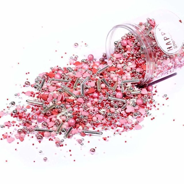 Obrázek produktu Dekorace cukrové BE MINE 90g Happy Sprinkles
