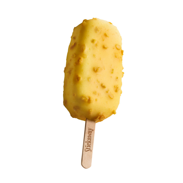 Obrázek produktu Stickaway Crunchy Mango - variegato a poleva na nanuky mango 6x1,2kg LEAGEL