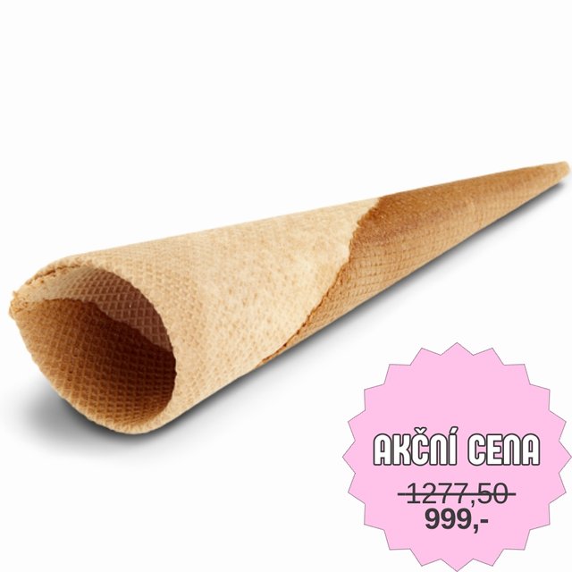 Obrázek produktu Kornouty stáčené Tanis pr.60mm 200ks