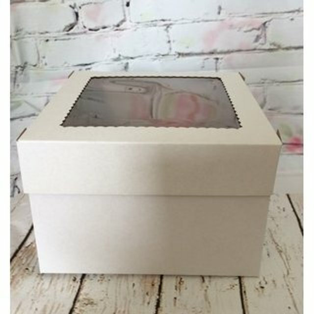 Obrázek produktu Dortová krabice bílá - 30,5x30,5x40,5cm SA