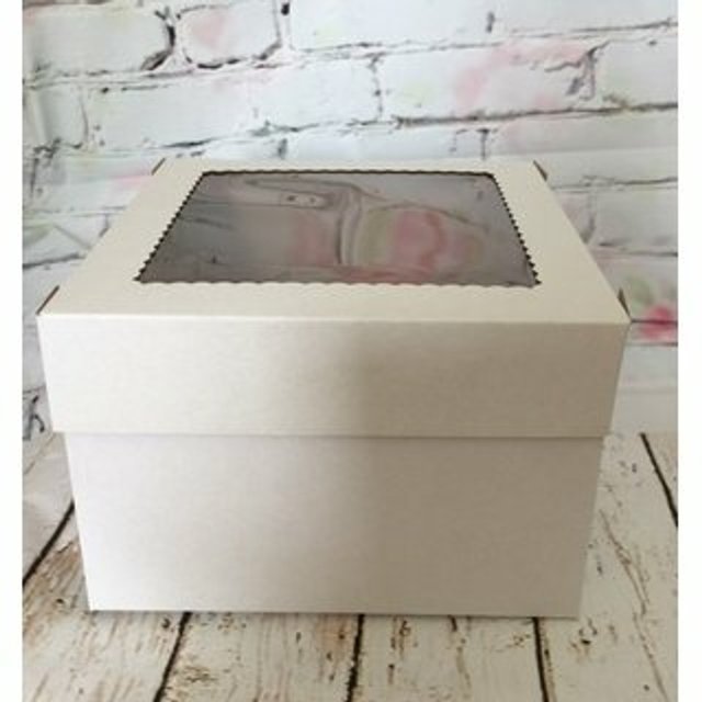 Obrázek produktu Dortová krabice bílá - 30,5x30,5x30,5cm SA