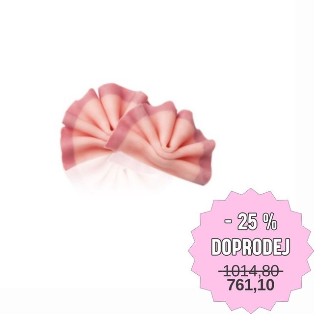 Obrázek produktu Dekor vějířky růžové forest shavings midi pink 5,3x3,5mm 200ks/krab. DOBLA