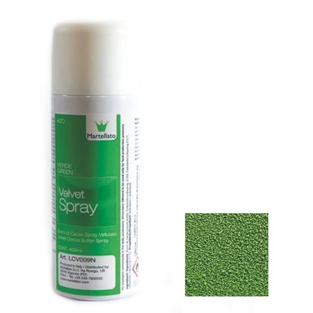 Obrázek produktu Velvet sprej zelený Martellato LCV209