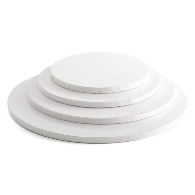 Obrázek produktu Podložka silná dortová pr.25cm v.1,2cm bílá DECO