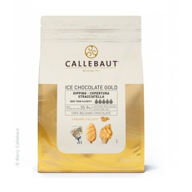 Obrázek produktu ICE Choc Gold  (poleva na nanuky gold) 2,5kg