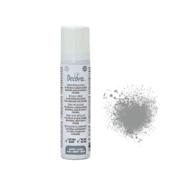 Obrázek produktu DECO SPREJ metalický STŘÍBRNÝ 75ml (9600605)