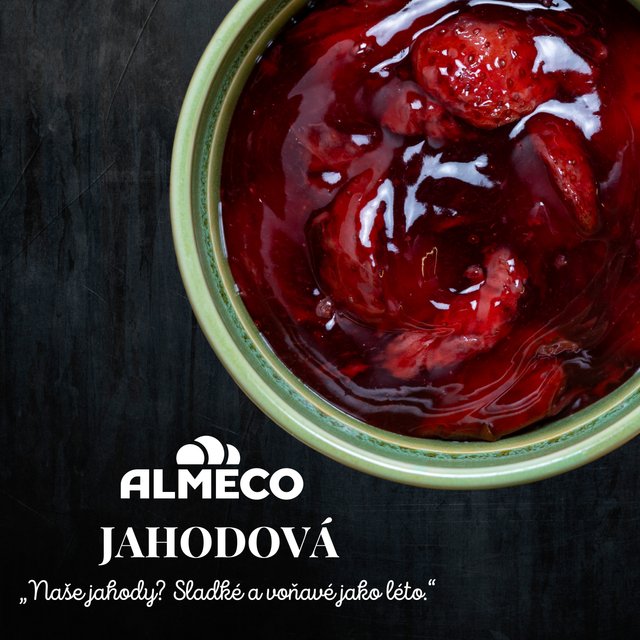 Obrázek produktu ALMECO JAHODOVÁ - prémiová náplň jahody v gelu 6kg