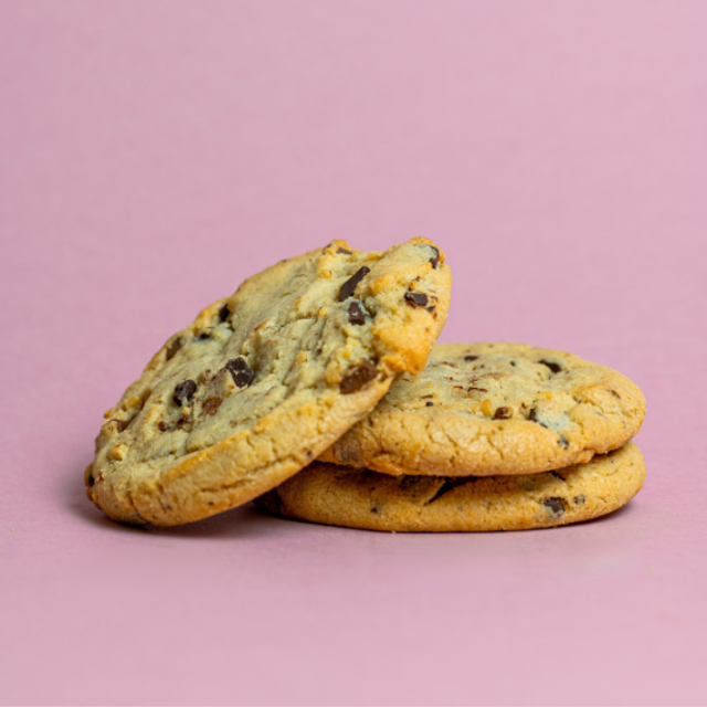 Obrázek produktu MRAŽENÉ cookies s mléčnou a hořkou čokoládou 12cm 80g 56ks