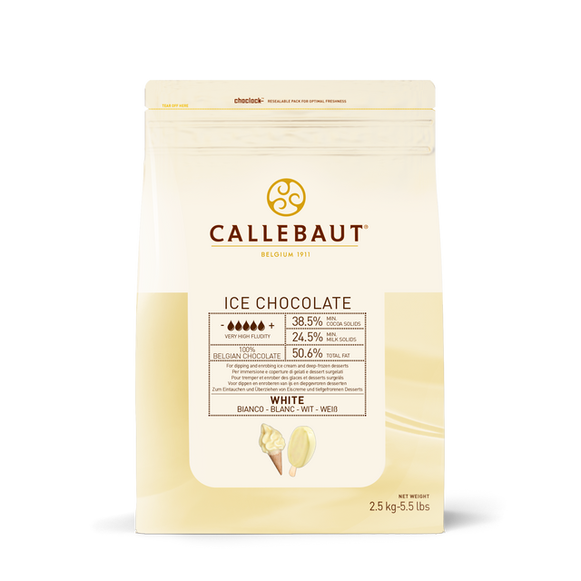 Obrázek produktu ICE Choc White W2  (poleva na nanuky bílá) 2,5kg