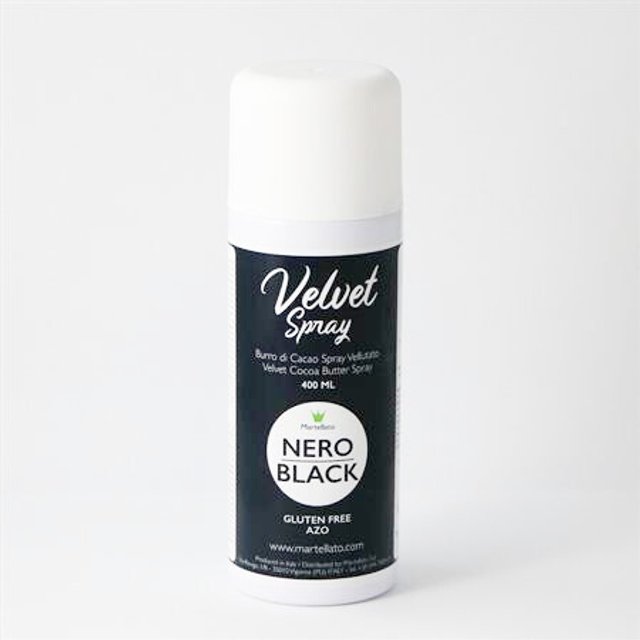 Obrázek produktu Velvet sprej černý 400 ml (bez AZO) Martellato (LCV206)