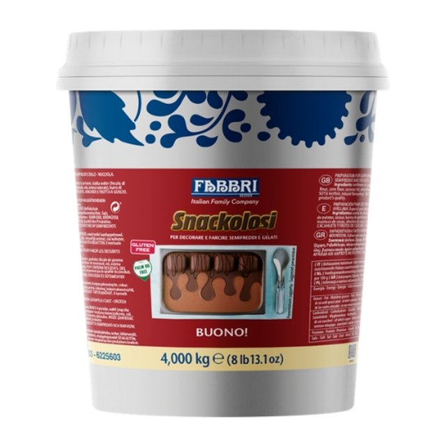 Obrázek produktu Snackolosi Buono (variegato oplatka a lískový oříšek) 3x4kg Fabbri