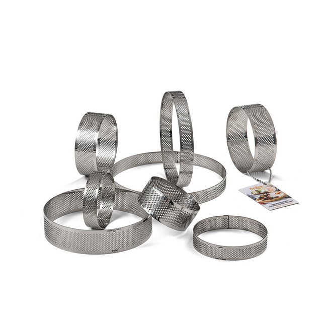 Obrázek produktu Ráfek nerez perforovaný pr.10cm v.3,5cm DECO