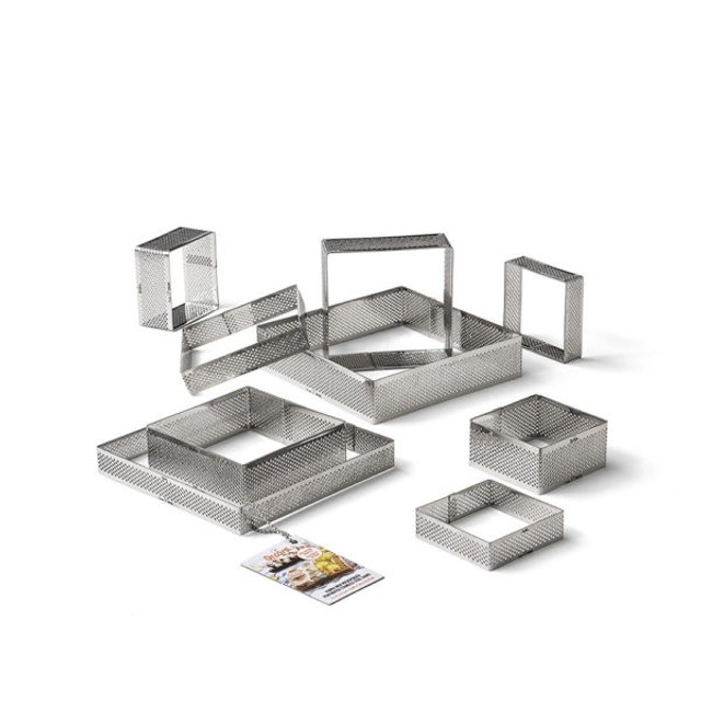 Obrázek produktu Ráfek PERFOROVANÝ - ČTVEREC 10x10x2cm Decora