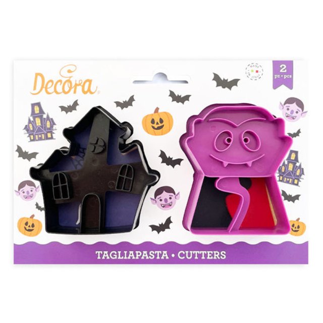 Obrázek produktu Vykrajovátka SADA - UPÍR a HRAD 2ks Decora