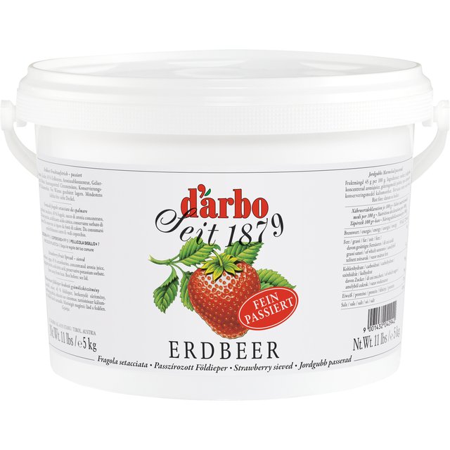Obrázek produktu D'Arbo džem jahoda bez kousků 45% 5kg