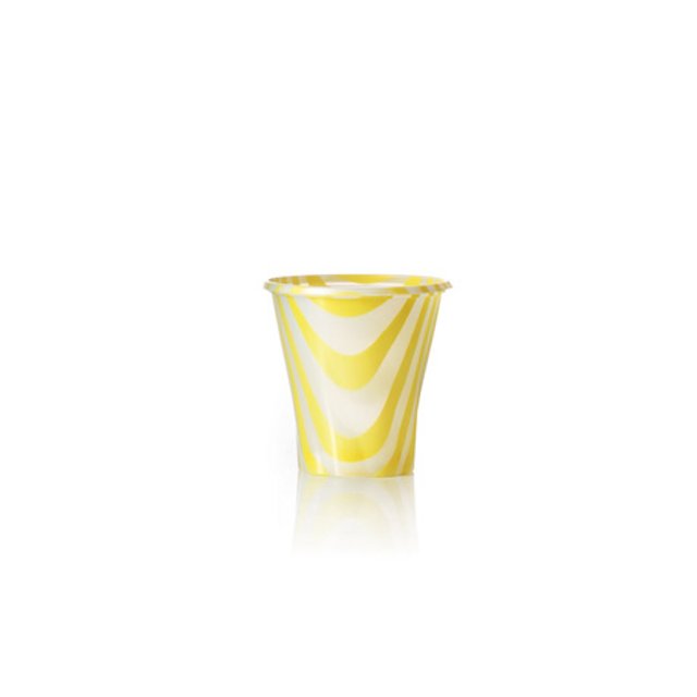 Obrázek produktu Kelímek tříšť 150/200ml plast DRINK MIX žlutý 20x50ks ALCAS 049/1