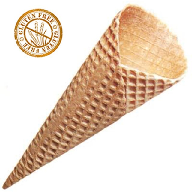 Obrázek produktu Kornouty bezlepkové Luxehoorn GLUTEN FREE (volně balené) 96ks