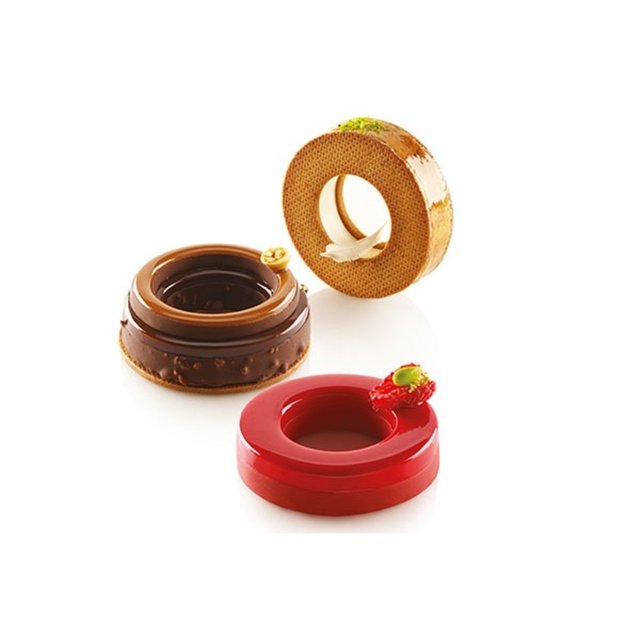 Obrázek produktu Forma silikon bílá: THE RING (prsten) pr.85mm v.18mm 65ml