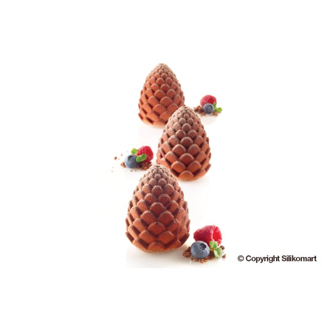 Obrázek produktu Forma silikon bílá: ŠIŠKY ANANAS 5x110ml