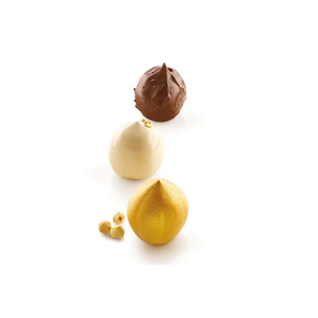 Obrázek produktu Forma silikon bílá: NOCCIOLA OŘÍŠEK 5x125ml