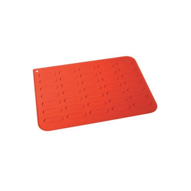 Obrázek produktu Podložka silikon terakota: ECLAIR MINI 35ks 6x1,8cm   40x30cm Martellato