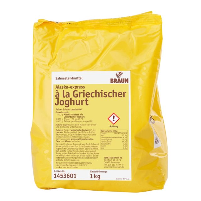 Obrázek produktu Alaska-e Á LA GRIECHISCHER JOGHURT  (ztužovač jogurt řecký) 5x1kg BRAUN